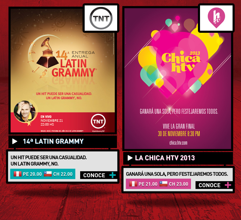 14º Latin Grammy / La Chica HTV 2013